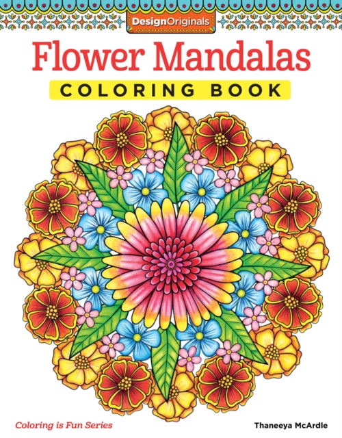 Flower Mandalas Coloring Book, Paperback / softback Book