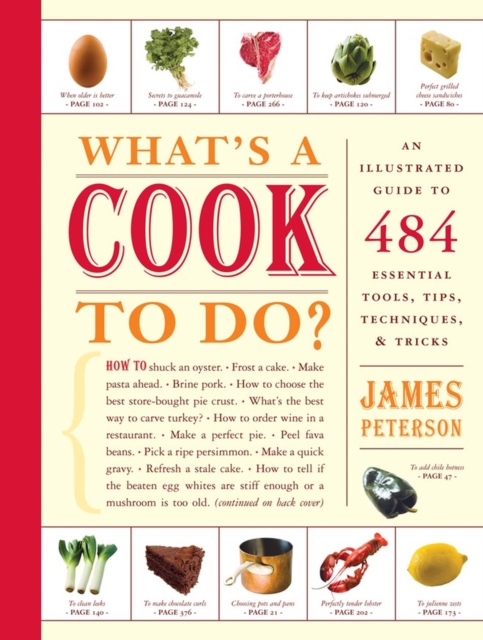 What's a Cook to Do? : An Illustrated Guide to 484 Essential Tips, Techniques, and Tricks, Paperback / softback Book