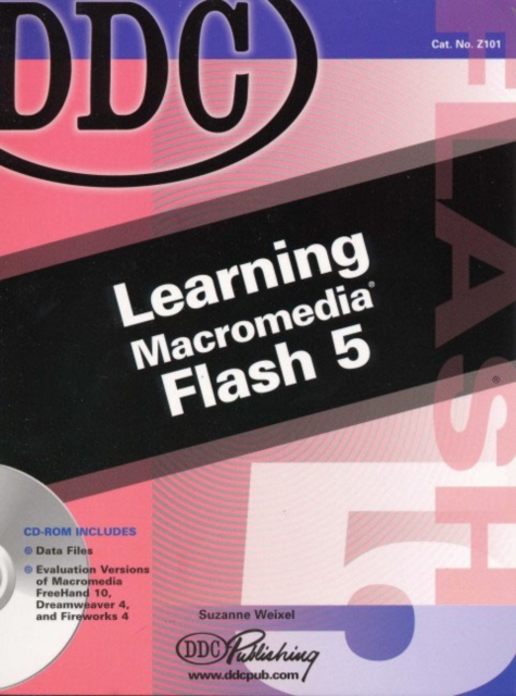 DDC Learning Macromedia Flash 5, Paperback Book