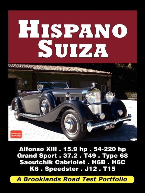 Hispano Suiza - Road Test Portfolio, Paperback / softback Book