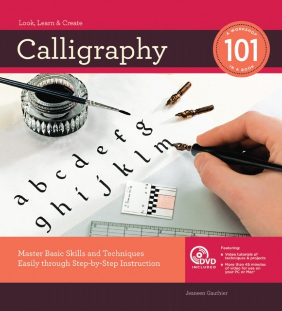 Calligraphy 101, Spiral bound Book