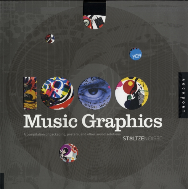 1,000 Music Graphics : A Compilation of Packaging, Posters, and Other Sound Solutions, Paperback Book