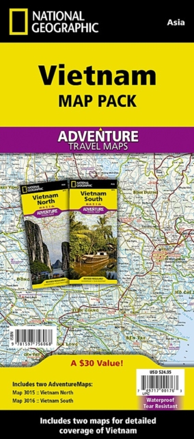 Vietnam, Map Pack Bundle : Travel Maps International Adventure/Destination Map, Sheet map, folded Book