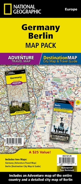 Germany, Berlin, Map Pack Bundle : Travel Maps International Adventure/Destination Map, Sheet map, folded Book