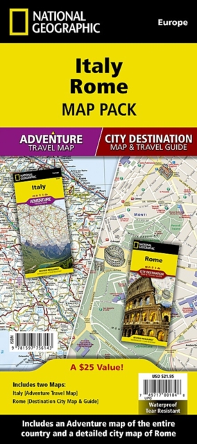 Italy, Rome, Map Pack Bundle : Travel Maps International Adventure/Destination Map, Sheet map, folded Book