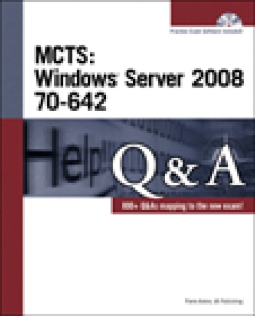 MCTS Windows Server 2008 70-642 Q&A, Mixed media product Book
