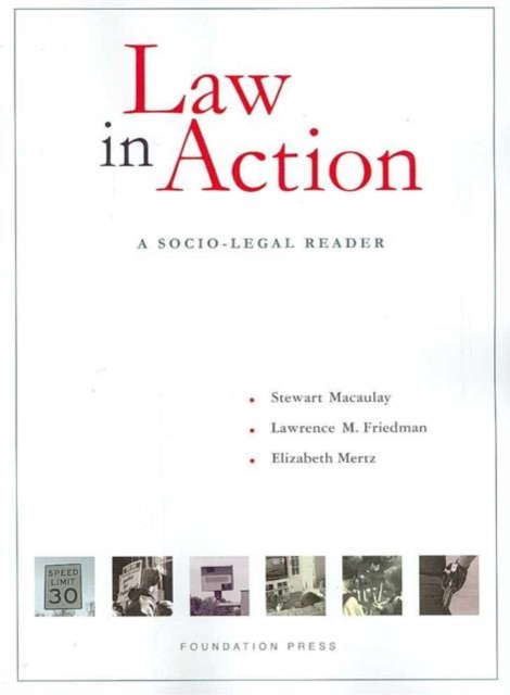 Law in Action : A Socio-Legal Reader, Paperback / softback Book