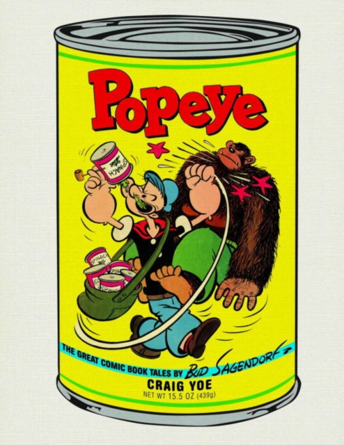 Popeye: The Great Comic Book Tales by Bud Sagendorf, Hardback Book