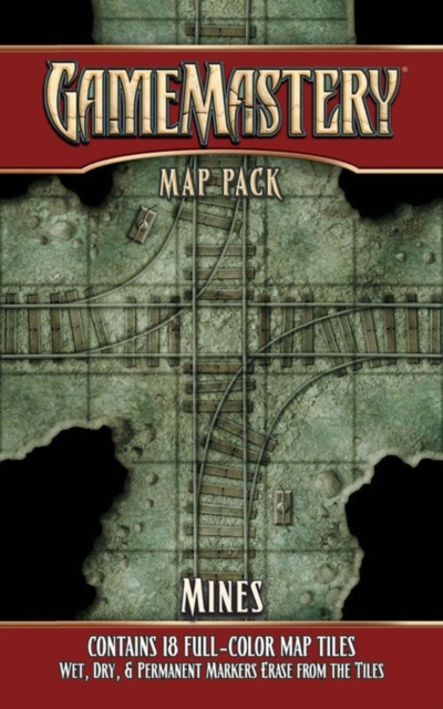 GameMastery Map Pack: Mines, Game Book