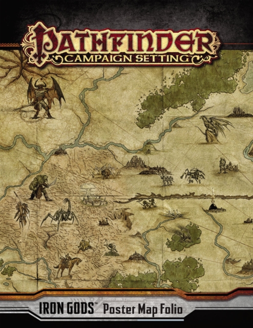 Pathfinder Campaign Setting: Iron Gods Poster Map Folio, Paperback / softback Book
