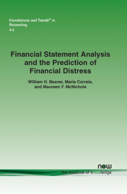 Financial Statement Analysis and the Prediction of Financial Distress, Paperback / softback Book