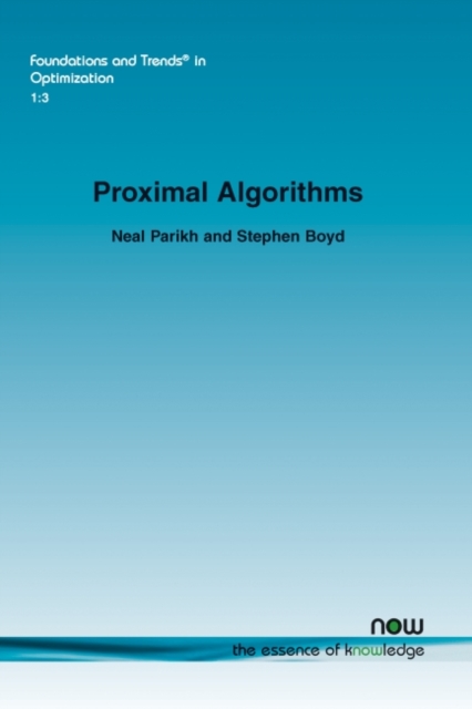 Proximal Algorithms, Paperback / softback Book