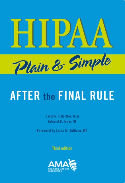 HIPAA Plain and Simple, third edition, EPUB eBook