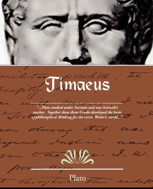 Timaeus, Paperback / softback Book
