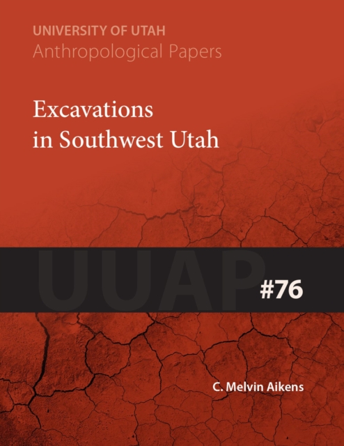 Excavations in Southwest Utah, Paperback / softback Book