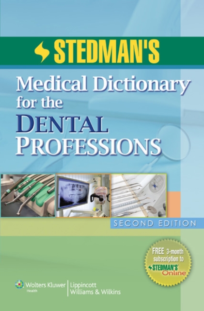Stedman's Medical Dictionary for the Dental Professions, Paperback / softback Book