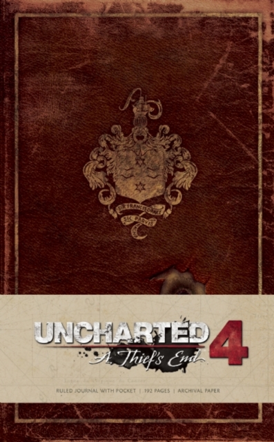 Uncharted Hardcover Ruled Journal, Hardback Book