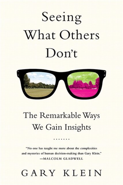 Seeing What Others Don't : The Remarkable Ways We Gain Insights, Paperback / softback Book