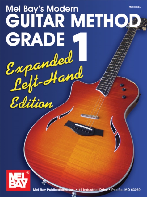"Modern Guitar Method" Series Grade 1, Expanded Edition - Left Hand Edition, PDF eBook
