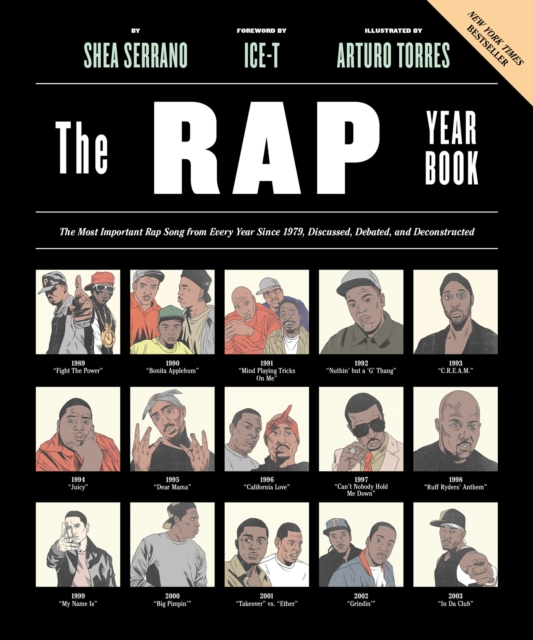 The Rap Year Book : The Most Important Rap Song From Every Year Since 1979, Discussed, Debated, and Deconstructed, EPUB eBook