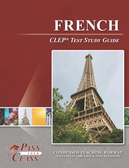 French CLEP Test Study Guide, Paperback / softback Book