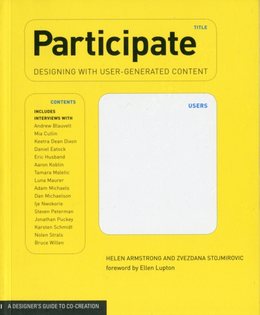 Participate : Designing with User-generated Content, Paperback / softback Book