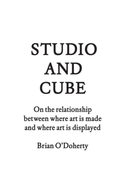 Studio and Cube, Paperback / softback Book