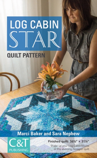 Log Cabin Star Quilt Pattern, General merchandise Book