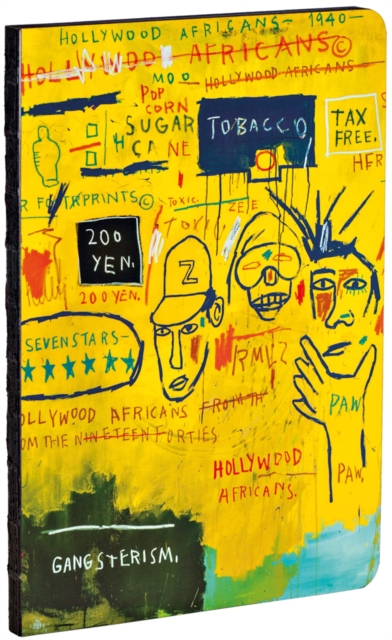 Hollywood Africans by Jean-Michel Basquiat A5 Notebook, Notebook / blank book Book