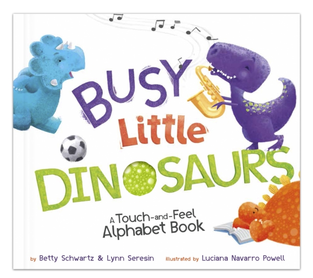 Busy Little Dinosaurs: A Back-and-Forth Alphabet Book, Board book Book