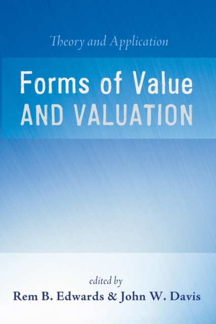 Forms of Value and Valuation, Paperback / softback Book