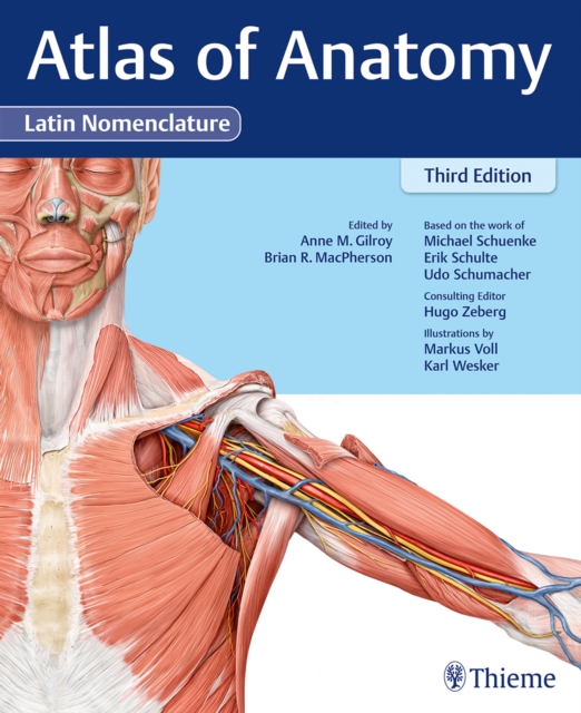 Atlas of Anatomy, 3e Latin, Hardback Book