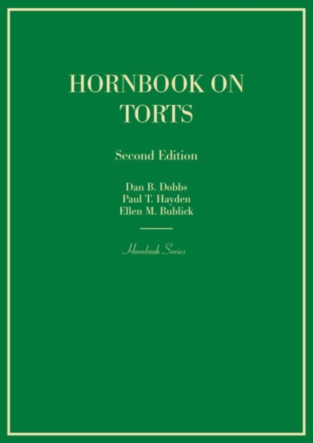 Hornbook on Torts, Hardback Book