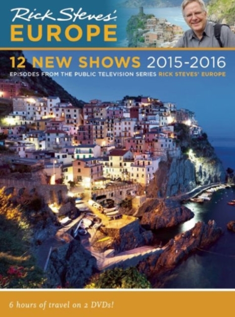 Rick Steves Europe: 12 New Shows DVD 2015-2016, DVD video Book