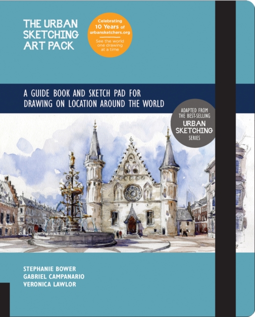 The Urban Sketching Art Pack : A Guide Book and Sketch Pad for Drawing on Location Around the World-Includes a 112-page paperback book plus 112-page sketchpad Volume 6, Hardback Book