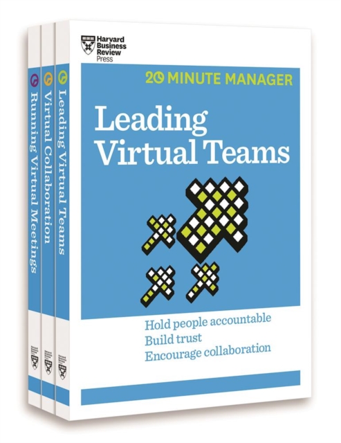 The Virtual Manager Collection (3 Books) (HBR 20-Minute Manager Series), Mixed media product Book