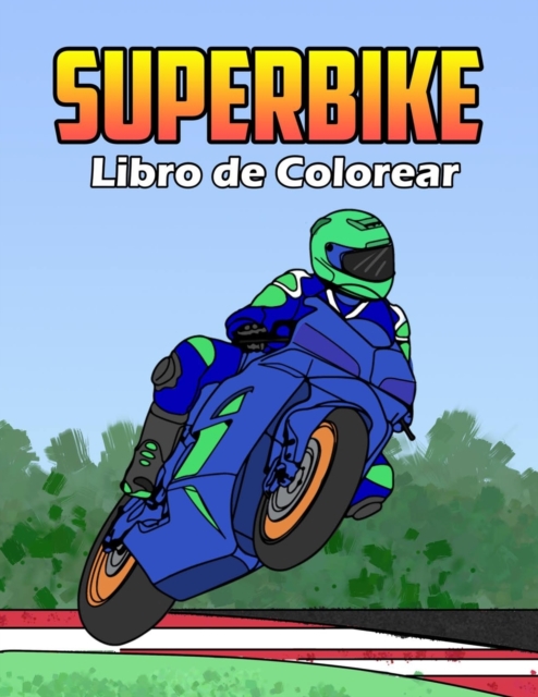 Superbike Libro de Colorear, Paperback / softback Book