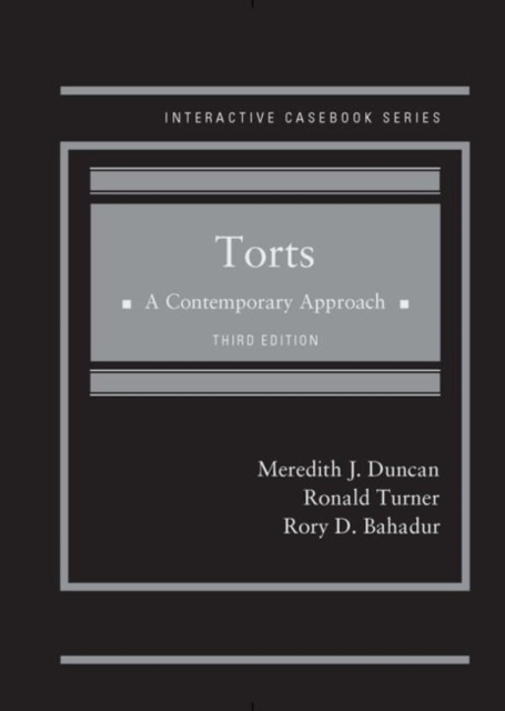 Torts, A Contemporary Approach - CasebookPlus, Hardback Book