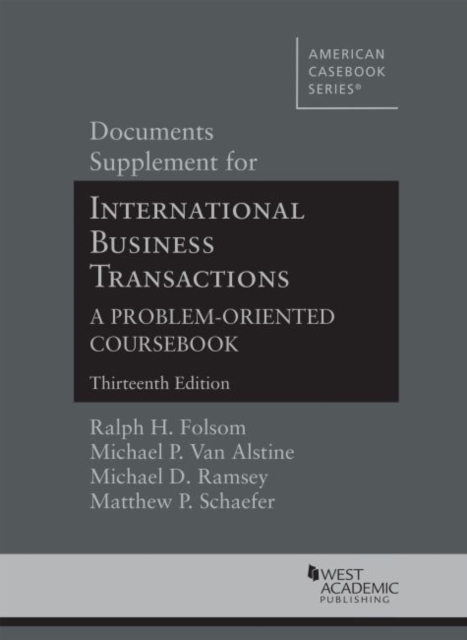 Documents Supplement for International Business Transactions, Paperback / softback Book