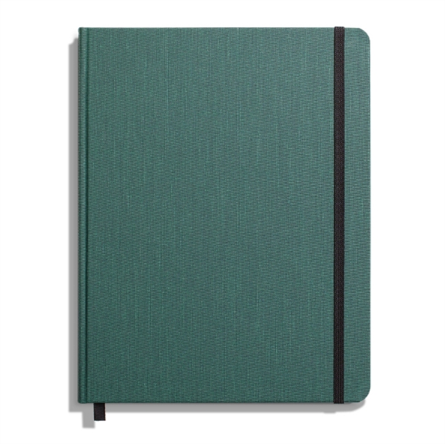 Shinola Journal, HardLinen, Plain, Forest Pine (7x9), Hardback Book