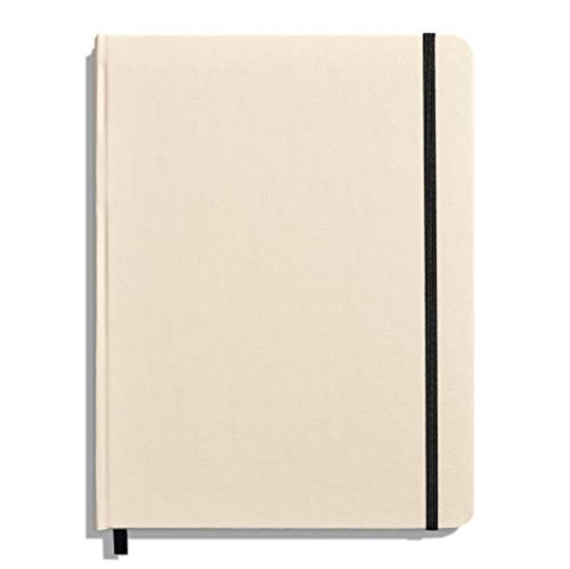 Shinola Journal, Hard Linen, Ruled, Cream (7x9), Hardback Book