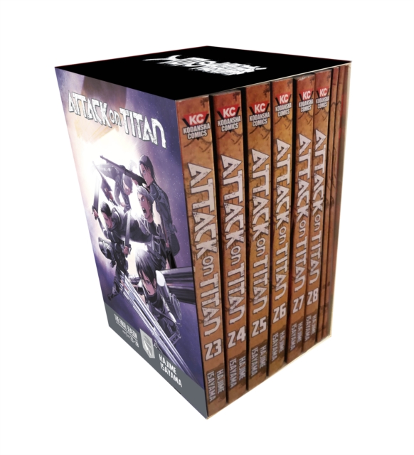 Attack on Titan The Final Season Part 1 Manga Box Set, Paperback / softback Book