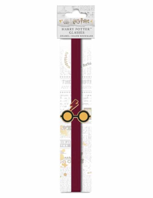Harry Potter: Harry's Glasses Enamel Charm Bookmark, Other printed item Book
