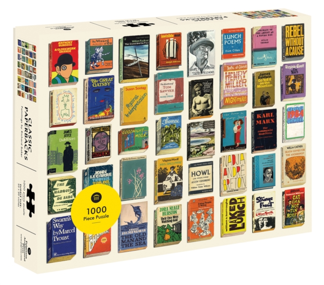 Classic Paperbacks 1000 Piece Puzzle, Jigsaw Book