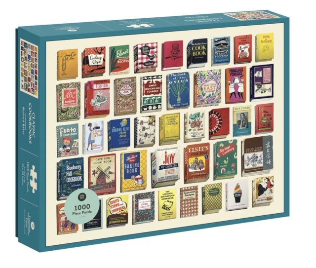 Classic Cookbooks : 1000 Piece Puzzle, Jigsaw Book