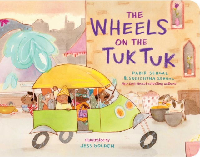 The Wheels on the Tuk Tuk, Board book Book