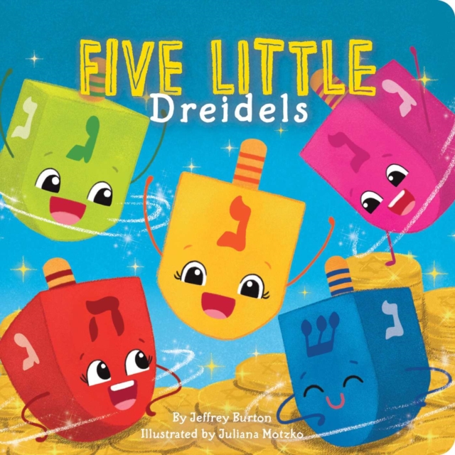 Five Little Dreidels, Board book Book