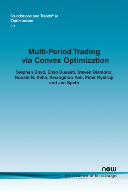 Multi-Period Trading via Convex Optimization, Paperback / softback Book