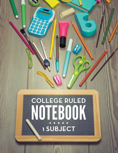 College Ruled Notebook - 1 Subject, Paperback / softback Book