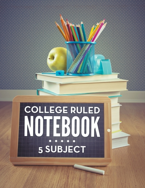 College Ruled Notebook - 5 Subject, Paperback / softback Book